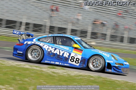 2008-04-26 Monza 0564 Le Mans Series - Felbermayr-Ried - Porsche 997 GT3 RSR